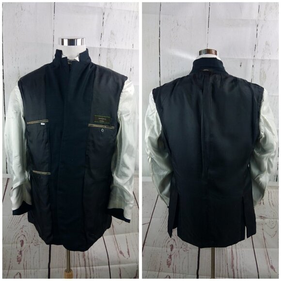 Joseph Abboud Nordstrom Blue Pane Suit Blazer Spor - Picture 11 of 11